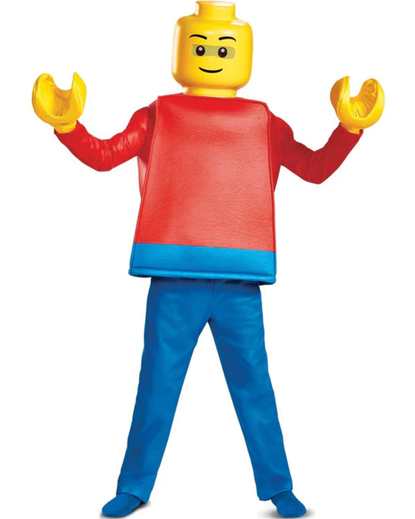 Lego Guy Deluxe Boys Costume