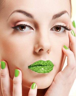 Xotic Envy Olive Green Kisses Lips Kit