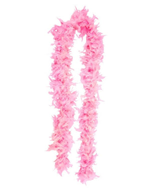 Light Pink Deluxe Feather Boa 2m