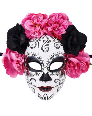 Lili Day Of The Dead Half Mask