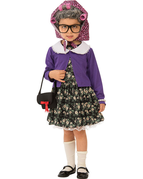Little Old Lady Toddler Girls Costume