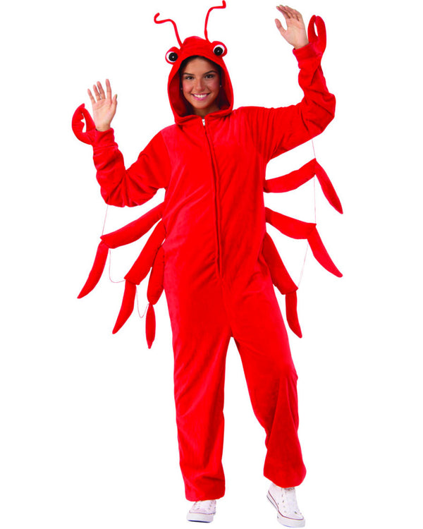 Lobster Jumpsuit Adult Costume