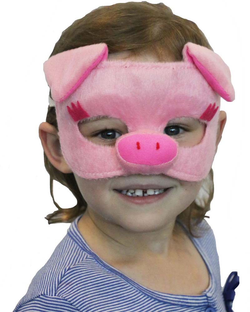 Pig Deluxe Mask and Tail Set