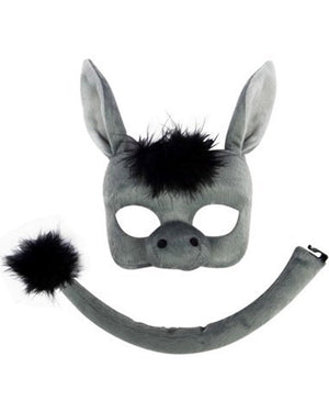 Donkey Deluxe Mask and Tail Set