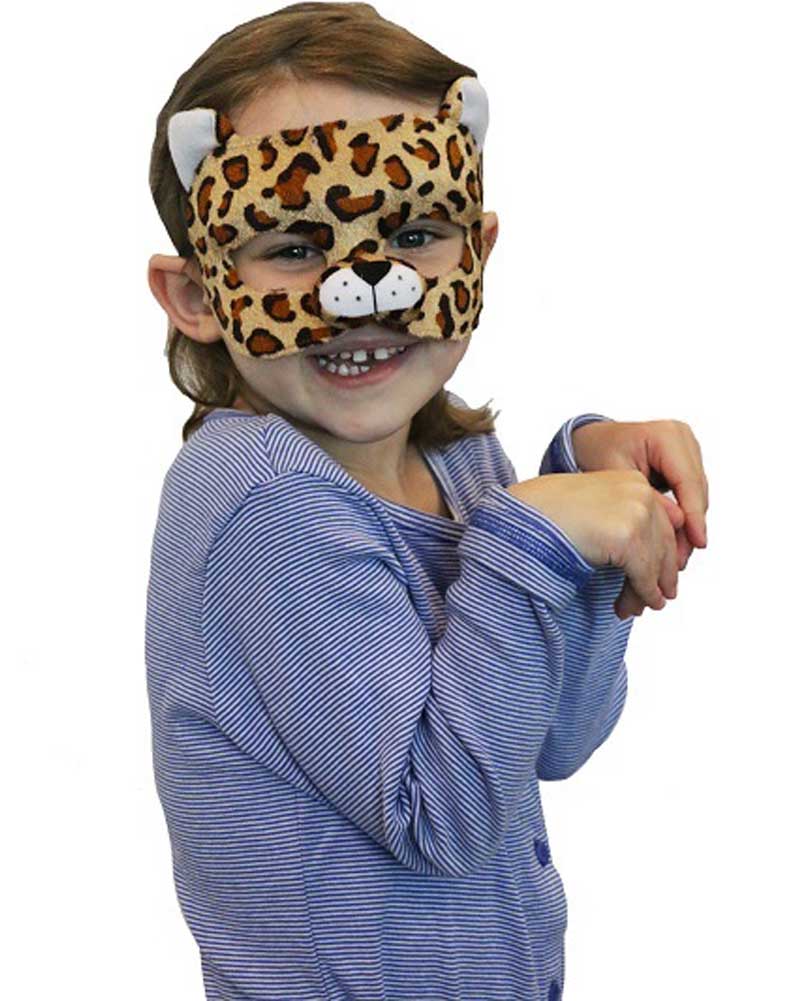 Leopard Deluxe Mask and Tail Set