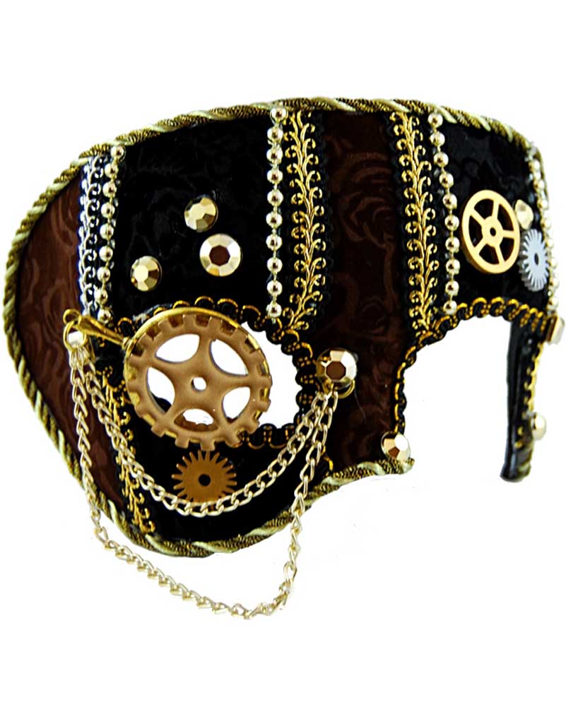 Steampunk Masquerade Mens Mask