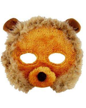 Plush Lion Animal Mask