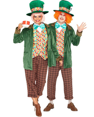 Maddest Hatter Deluxe Adult Plus Size Costume