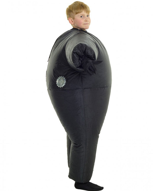 Black Megamorph Inflatable Boys Costume