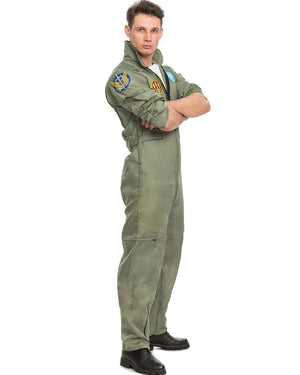 Military Fighter Pilot Mens Costume