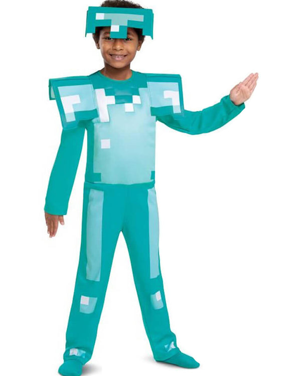 Minecraft Armor Fancy Dress Kids Costume