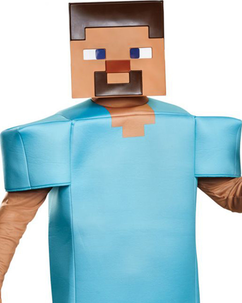 Minecraft Steve Classic Mens Costume