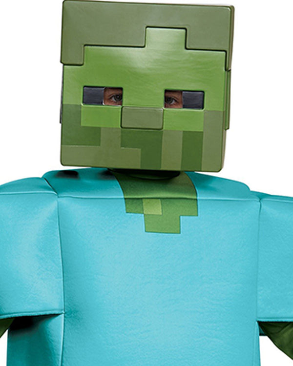 Minecraft Zombie Steve Classic Boys Costume
