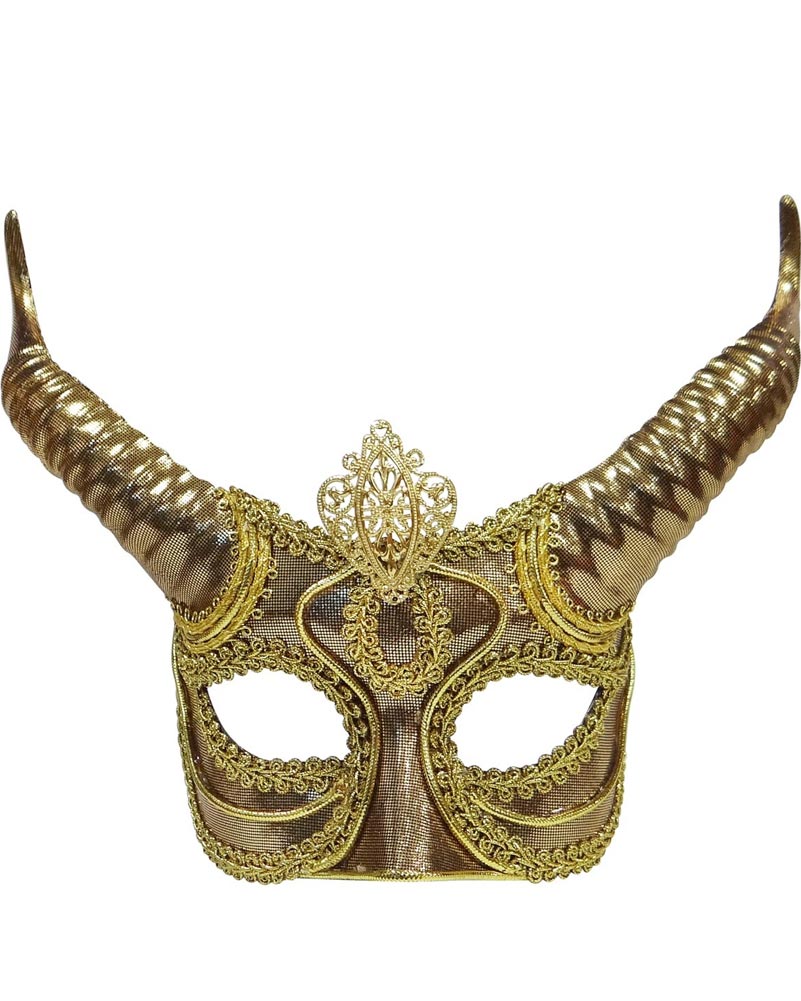 Minotaur Gold Mask