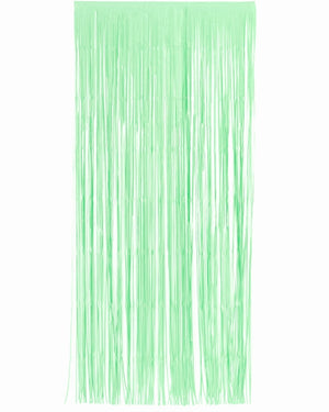 Mint Green Matte Curtain