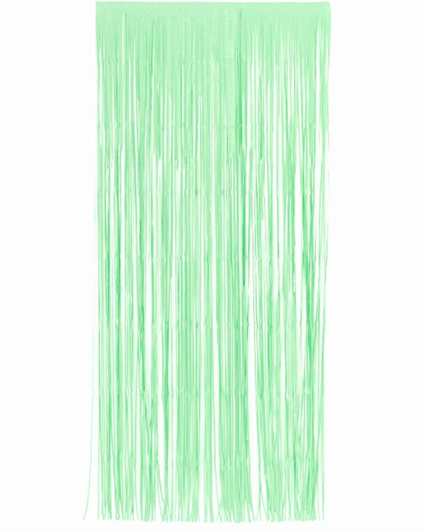 Mint Green Matte Curtain