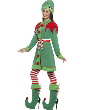 Miss Elf Deluxe Womens Christmas Costume