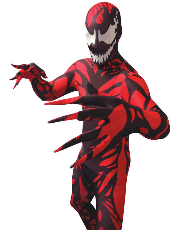 Marvel Carnage Morphsuit Mens Costume