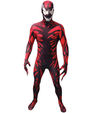 Marvel Carnage Morphsuit Mens Costume