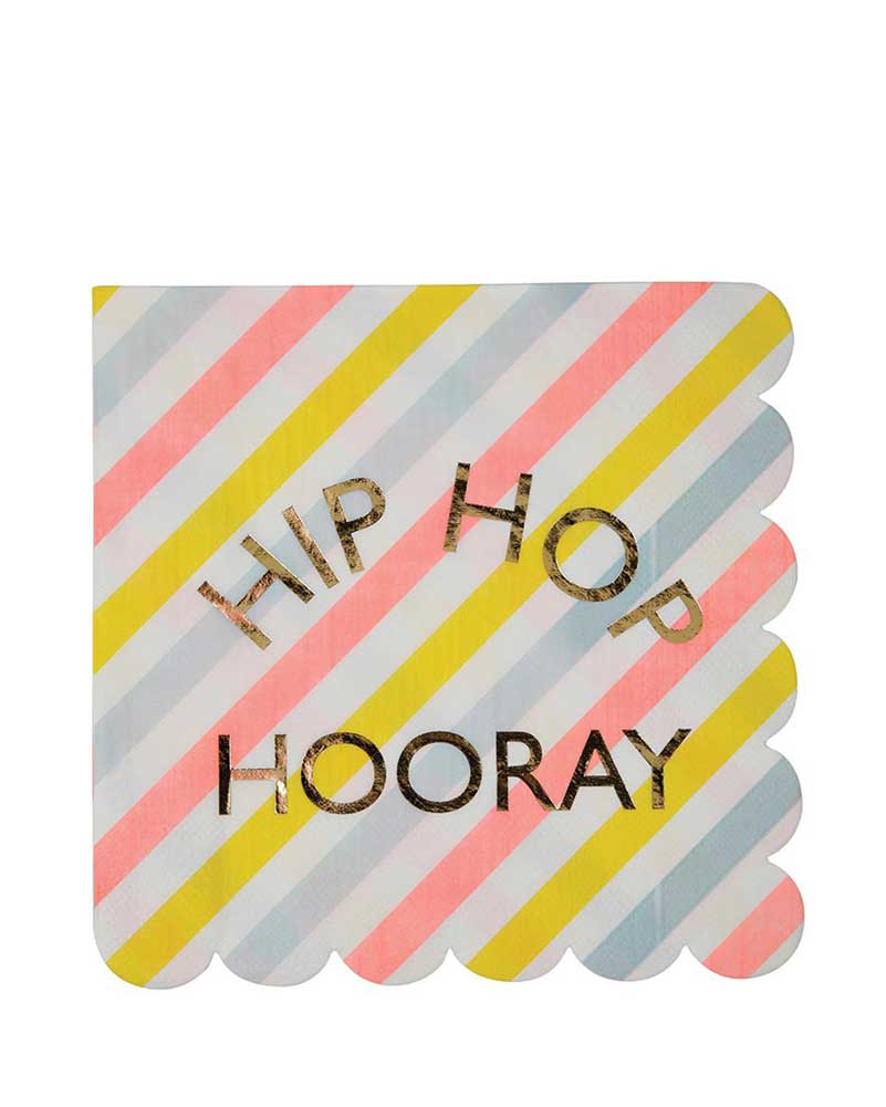 Easter Hip Hop Hooray Large Napkins Pack of 16