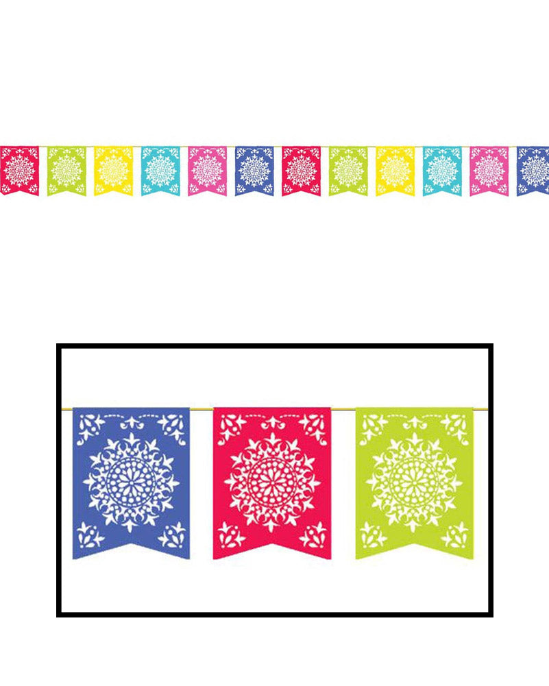 Mexican Fiesta Sun Flag Banner