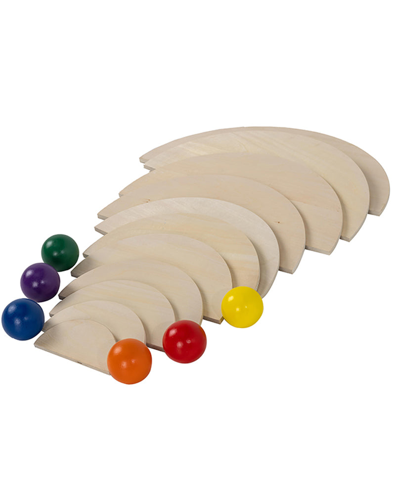 Natural Semi Circles and Balls