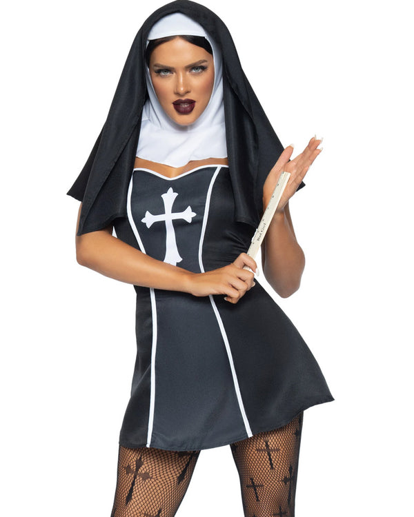 Naughty Nun Womens Costume