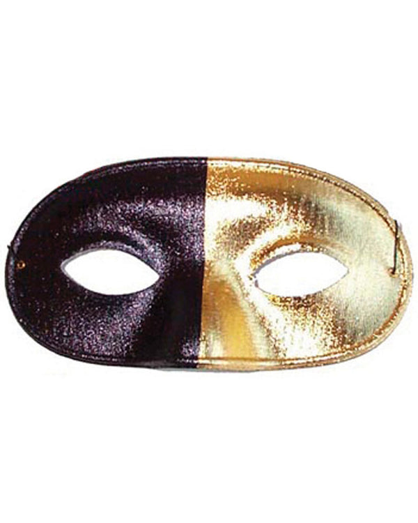 Black and Gold Masquerade Mask