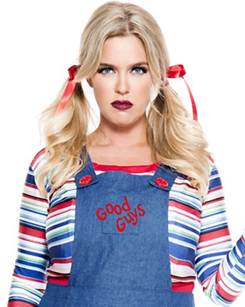 Nightmare Killer Doll Womens Plus Size Halloween Costume