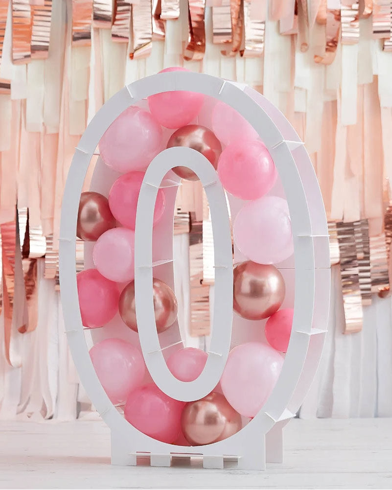 Mix It Up Number 0 Balloon Kit