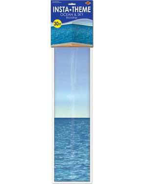 Ocean and Sky Backdrop 9m