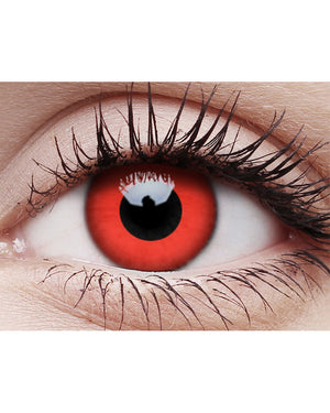 One Wear Blood Bath 14mm Red Contact Lenses