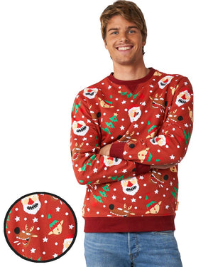 Opposuit Jolly Crew Mens Christmas Sweater