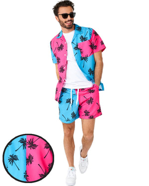 Opposuit Parallel Palm Summer Combo Swim Suit