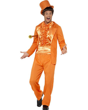 Orange 90s Stupid Tuxedo Mens Costume
