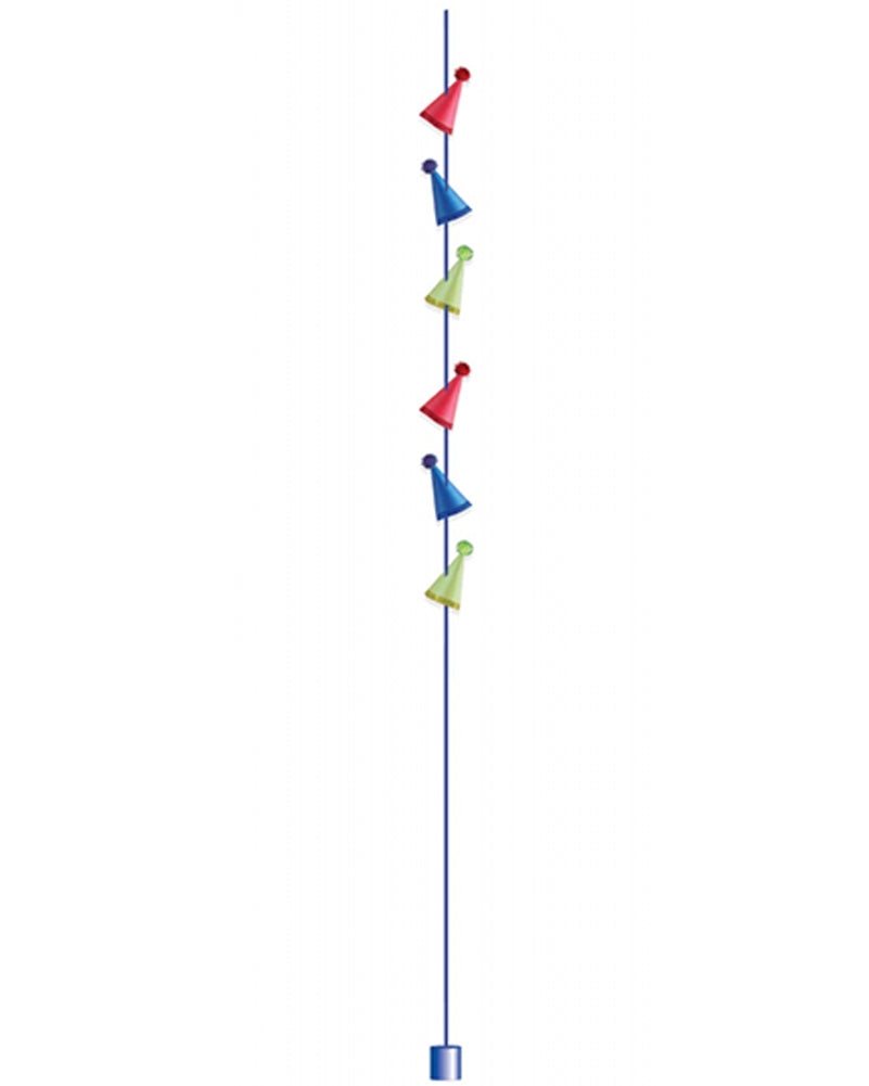 Party Hats Primary 180cm Balloon Tail Weight