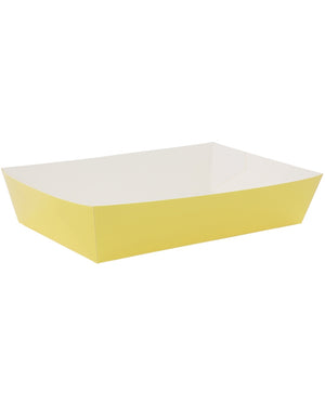 Pastel Yellow Tray Pack of 10