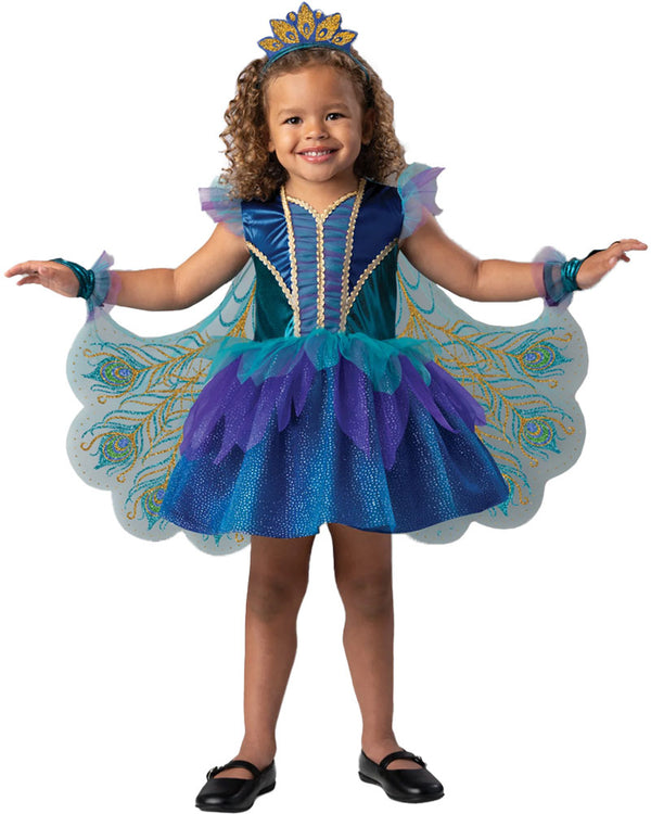 Peacock Fairy Girls Toddler Costume