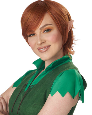 Peter Pan Short Auburn Wig
