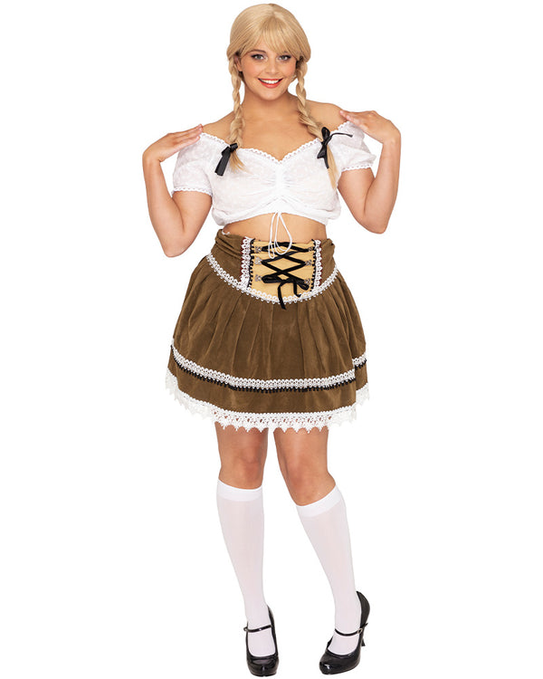 Petra Oktoberfest Dirndl Womens Plus Size Costume