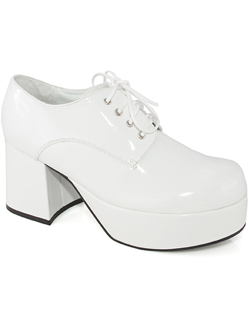 70s Pimp White Deluxe Mens Shoes