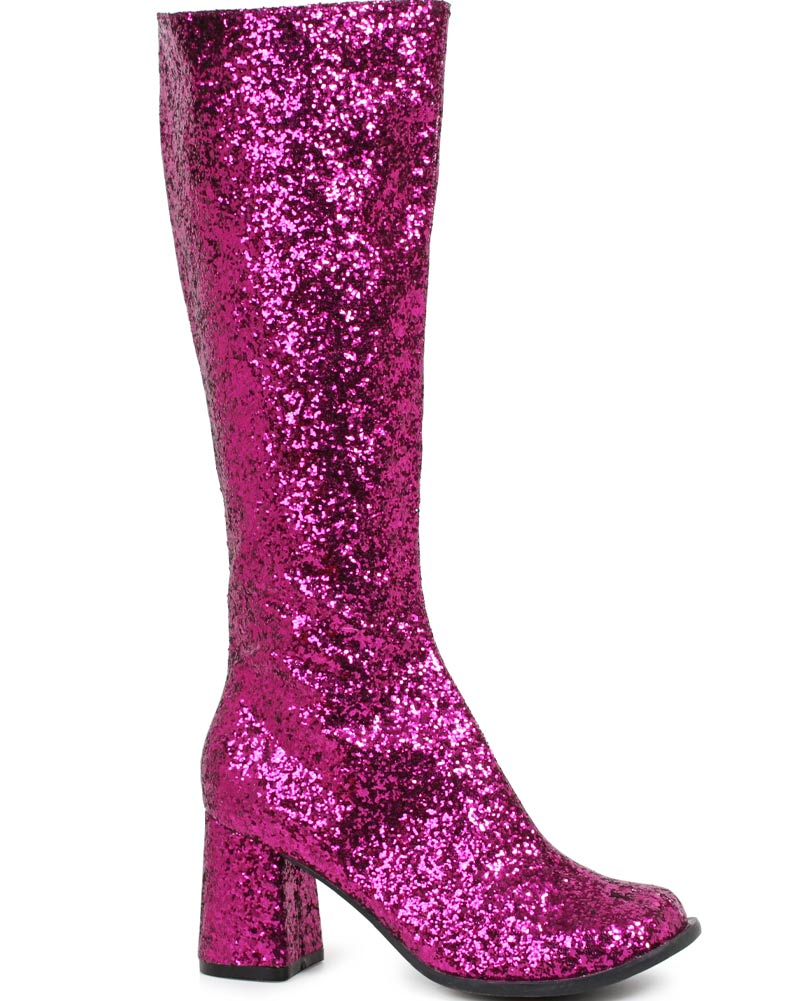 Pink sequin booties Clearance