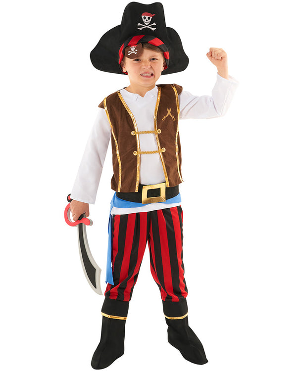 Pirate Captain Kids Costume