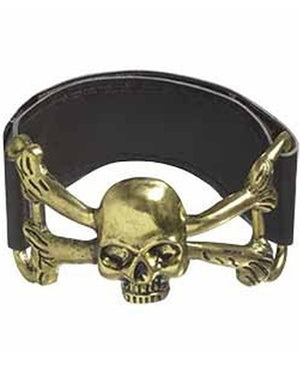Pirate Skull Cuff Bracelet