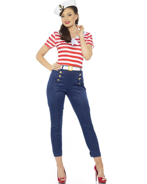 Pitches Sailor Womens Costume
