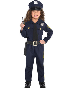 Playtime Police Officer Girls Costume