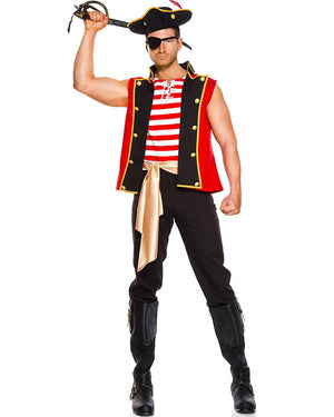 Plunderous Pirate Mens Costume