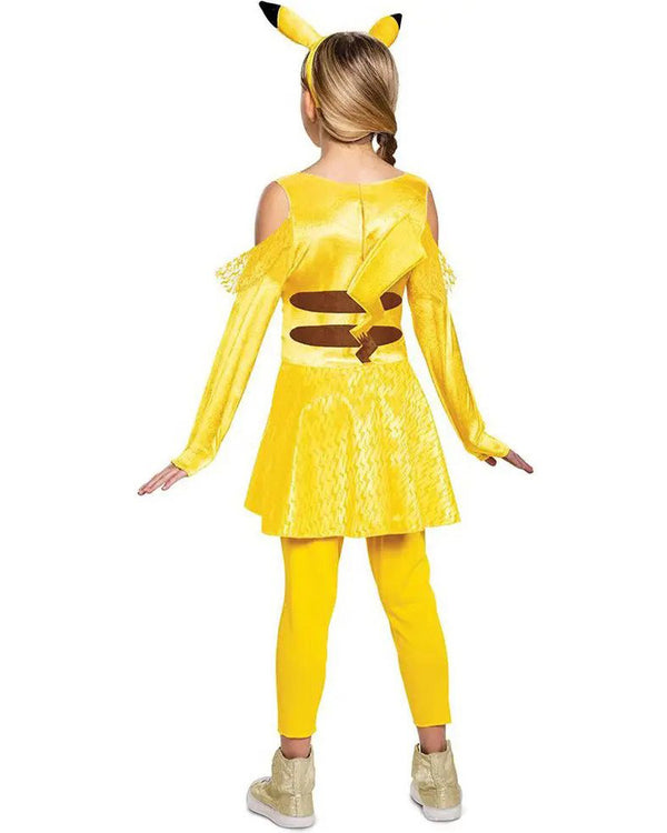 Pokemon Pikachu Dress Deluxe Girls Costume