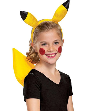 Pokemon Pikachu Headband and Tail Set