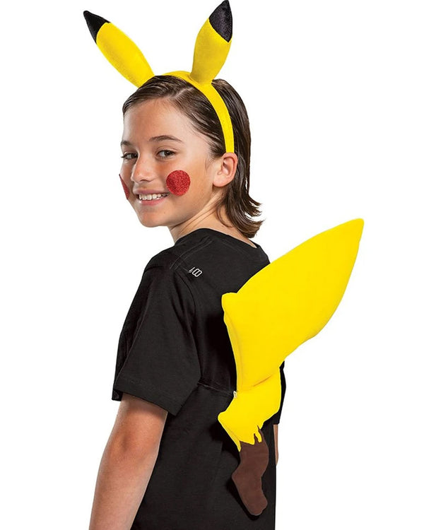 Pokemon Pikachu Headband and Tail Set